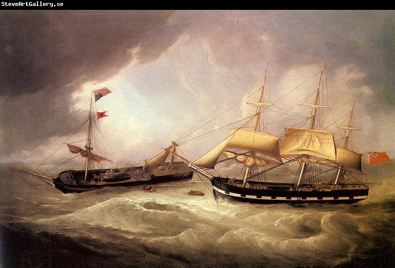 Joseph heard Passengers from the Dismasted U.S. Merchantman